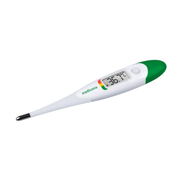 Miniatyrbillede 1 af 3: Medisana TM 705 Kontakttemperatur Grøn, Hvid Oral, Rektal, Underarm Knapper