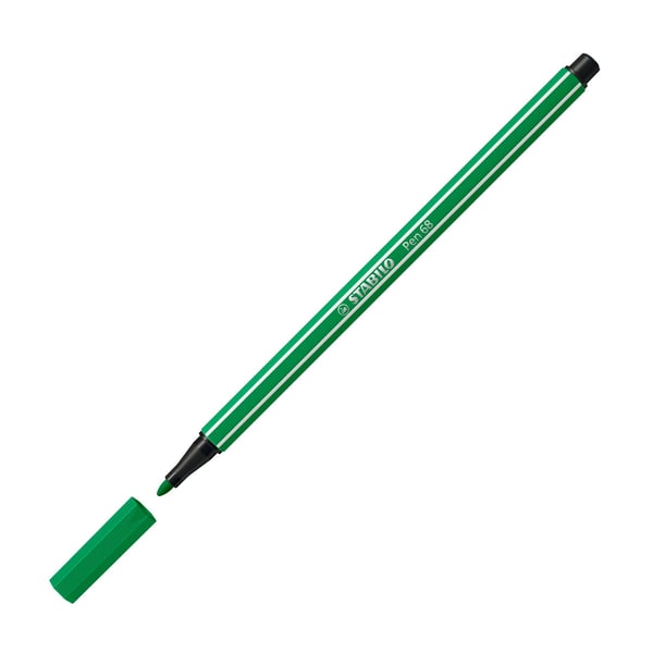 Miniatyrbillede 7 af 7: STABILO Pen 68 filtpen Grøn 1 stk