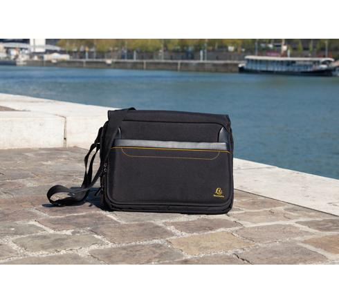 Exacompta 17234E taske og etui til laptop 35,6 cm (14") Brevtaske Sort
