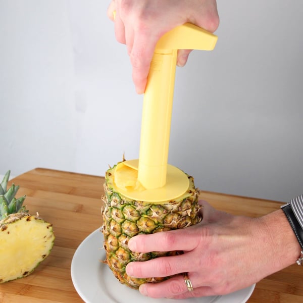 Miniatyrbild 6 av 7: Fackelmann 44101 urkärnare Gul Ananas