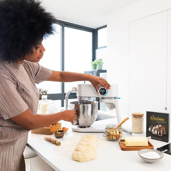 Miniatyrbillede 3 af 10: Cecotec Twist&Fusion 4000 Luxury Bordmixer 800 W Hvid
