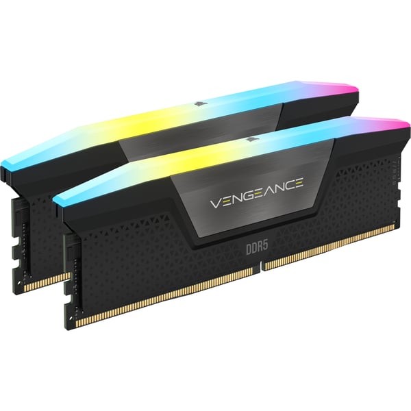 Corsair Vengeance RGB muistimoduuli 32 GB 2 x 16 GB DDR5 288-pin DIMM Corsair Vengeance RGB muistimoduuli 32 GB 2 x 16 GB DDR5 288-pin DIMM
