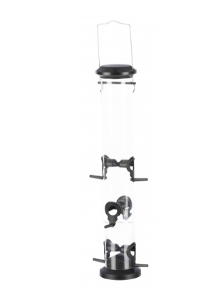 Miniatyrbild 1 av 2: TRIXIE 55636 fågelmatare Svart, Transparent Plast Hanging