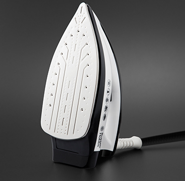 Miniatyrbillede 3 af 4: Russell Hobbs 24420-56 Dampstrygning station 1,3 L Rustfri strygesål Hvid