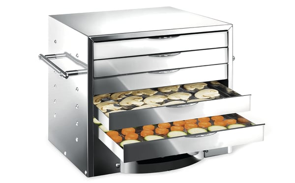 Reber 10080 N hydreringsmaskine til mad Rustfrit stål 260 W