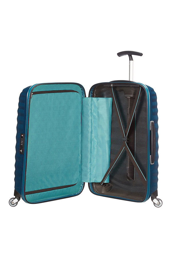 SAMSONITE LITE-SHOCK SPINNER 55/20, petrolin sininen