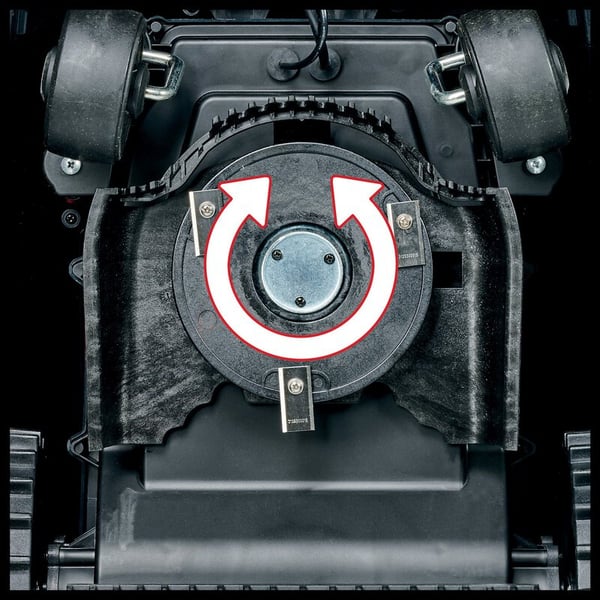 Miniatyrbild 4 av 7: Einhell Freelexo 450 BT Solo Robotgräsklippare Batteri Svart, Röd, Silver
