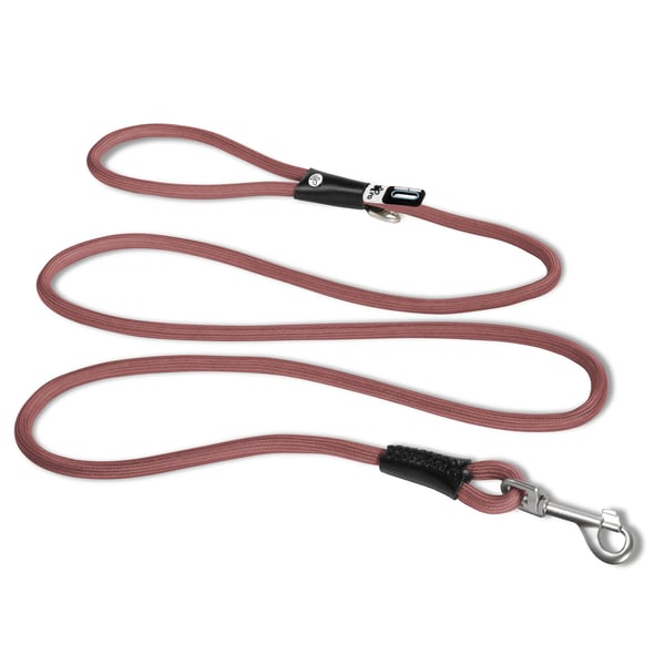 Curli Stretch Comfort Leine 1,8 m Rosa Nylon Hund Vanligt koppel