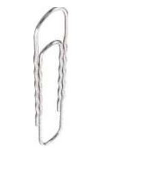 Maped 039640 4 papirclip Nikkelstål 100 stk