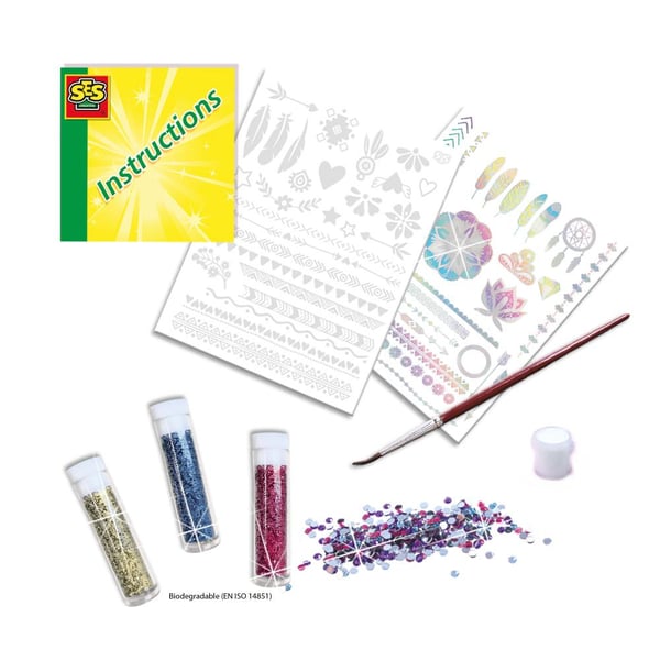 SES Creative 14155 midlertidig tatovering kits