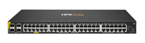 Miniatyrbild 1 av 2: HPE Aruba Networking CX 6000 hanterad L2/L3 Gigabit Ethernet (10/100/1000) Strömförsörjning via Ethernet (PoE) stöd 1U Svart