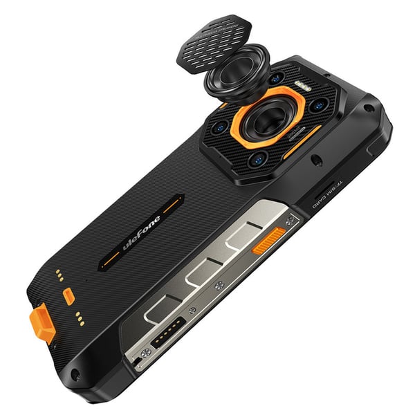 Ulefone Armor 26 Ultra 17,2 cm (6.78") Hybridi-Dual SIM Android 13 5G USB Type-C 12 GB 512 GB 15600 mAh Musta