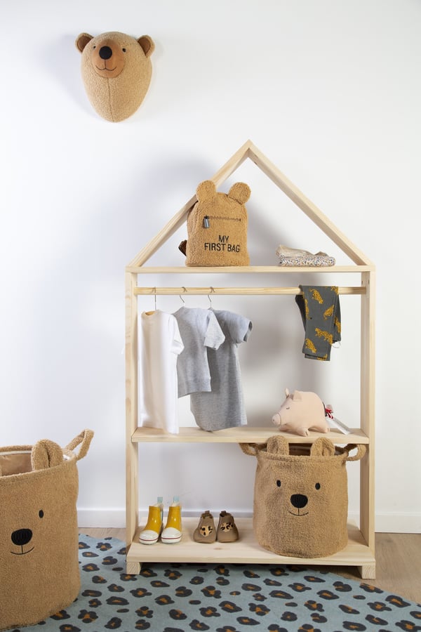 Miniatyrbillede 6 af 8: Childhome CCBTB40 opbevaringskasse Opbevaringskurv Firkant Polyester Beige
