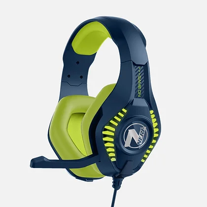 OTL Technologies NF0977 hovedtelefoner/headset Ledningsført Spil Sort, Grøn