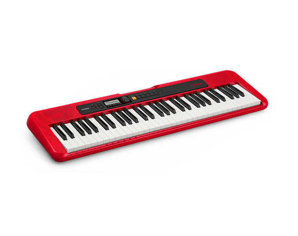 Casio CT-S200 MIDI-keyboard 61 taster USB Rød, Hvid