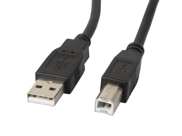 Lanberg CA-USBA-10CC-0010-BK USB-kaapeli USB 2.0 1 m USB B 0,48 Gbit/s Musta Lanberg CA-USBA-10CC-0010-BK USB-kaapeli USB 2.0 1 m USB B 0,48 Gbit/s Musta