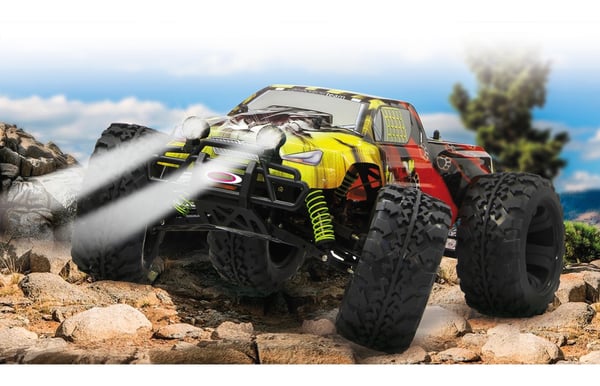 Miniatyrbillede 2 af 7: Jamara Tiger Radio-kontrolleret (RC) model Monster lasbil Elektrisk motor 1:10