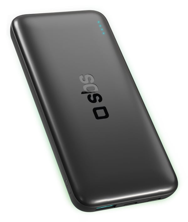 Miniatyrbillede 1 af 2: SBS TTBB10000PO4K powerbank Lithium jern fosfat (LiFePO4) 10000 mAh Sort