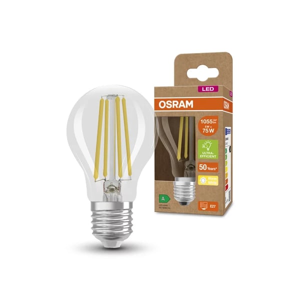 LEDVANCE 4099854009617 LED-lampe Varm hvid 3000 K 5 W E27 A