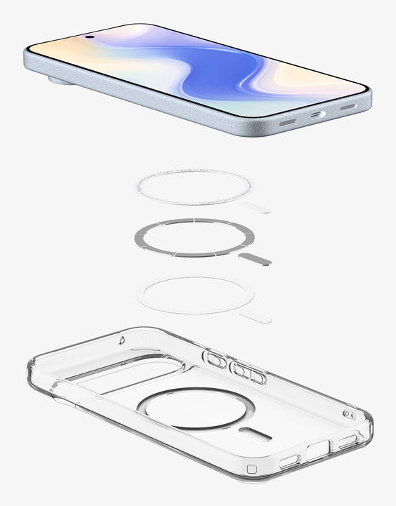 Miniatyrbillede 7 af 10: Spigen ACS09725 mobiltelefon etui 17,3 cm (6.8") Cover Transparent, Hvid