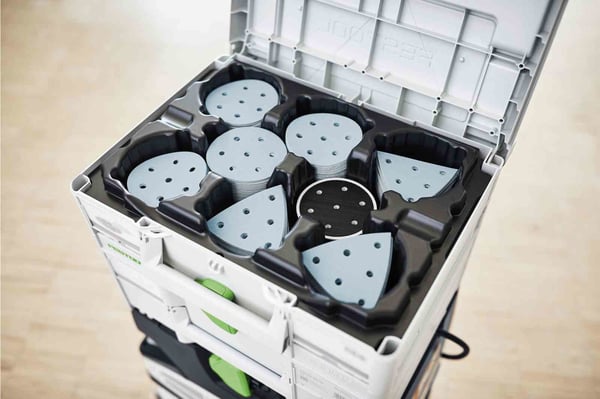 Festool SYS-STF-D77/D90/93V Værktøjskasse Grøn, Hvid