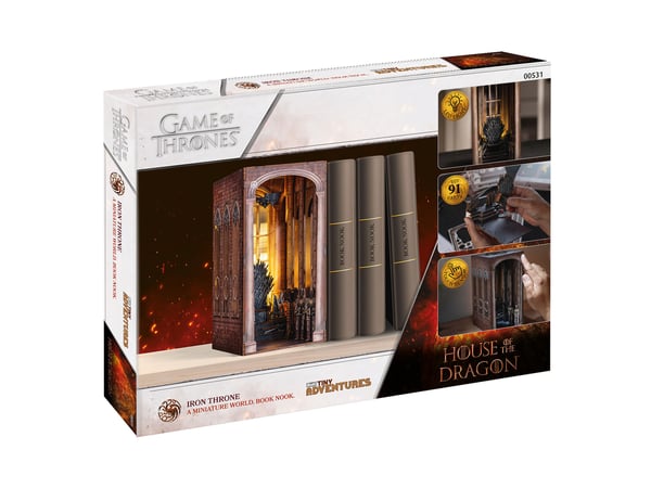 Miniatyrbillede 4 af 26: Revell Tiny Adventure Iron Throne - House of the Dragon Model af passagerskib Monteringssæt