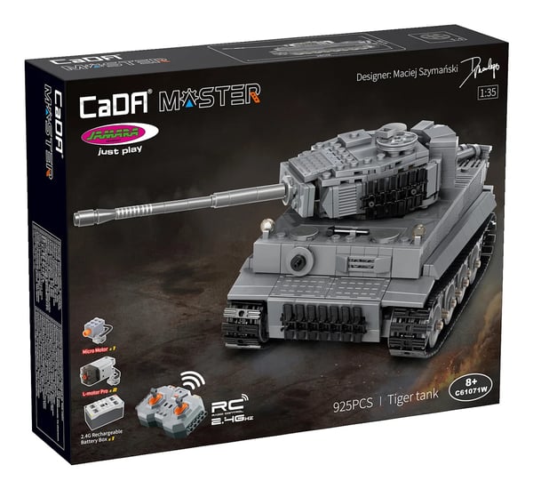 Jamara CaDA Tiger Radio-kontrolleret (RC) model Tank Elektrisk motor 1:35