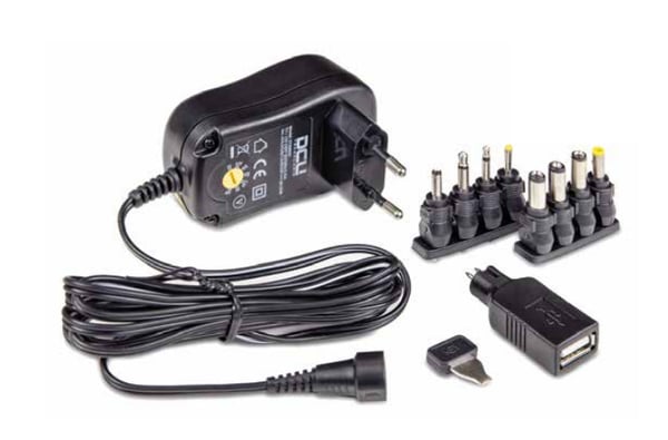 DCU Advance Tecnologic 37200035 oplader til mobil enhed Universel Sort Vekselstrøm