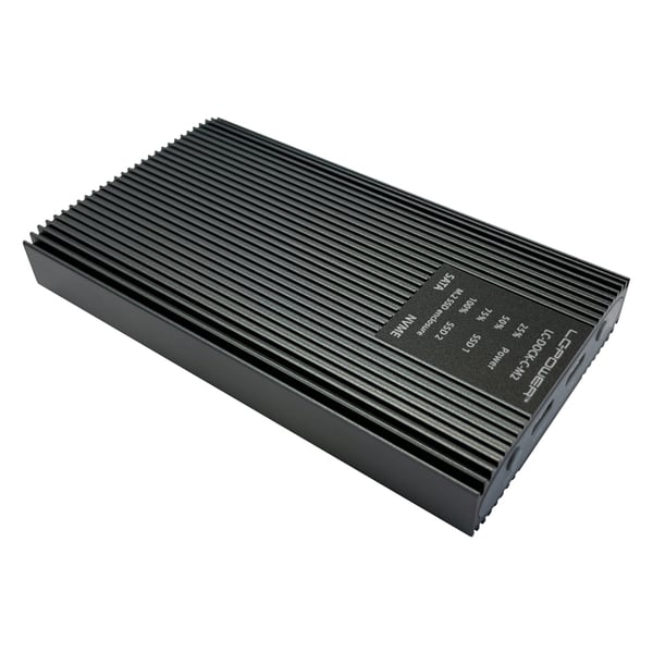 LC-Power LC-DOCK-C-M2 drevkabinet SSD kabinet Anthracit M.2