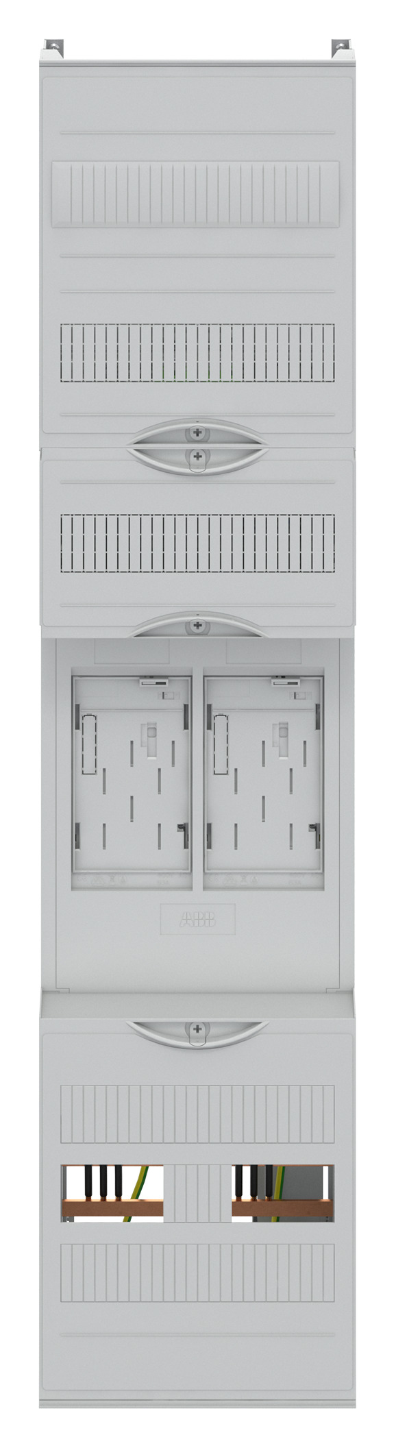 Miniatyrbillede 2 af 2: ABB STRIEBEL & JOHN BF17F2 elektrisk skab Plast IP2XC