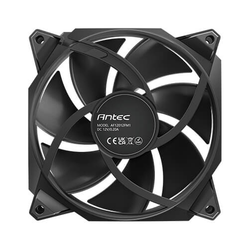 Antec Storm Tietokonekotelo Tuuletin 12 cm Musta 1 kpl