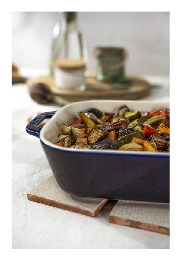 Miniatyrbillede 4 af 10: Staub 40511-149-0 bageplade 4,4 L Rektangulær Keramisk Gryde bradepande