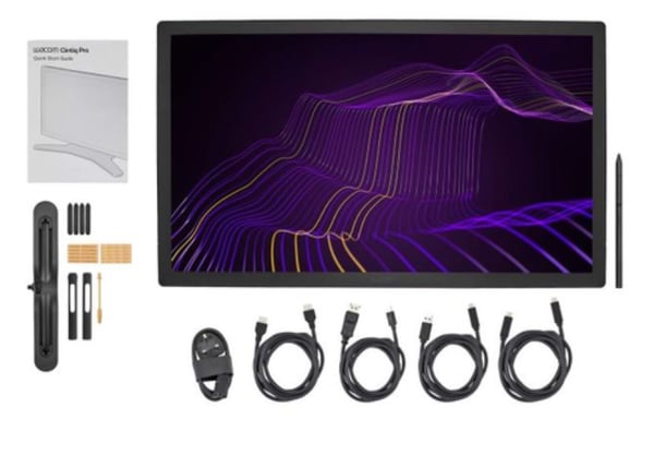 Miniatyrbild 6 av 7: Wacom Cintiq Pro 27 ritplattor Svart 5080 lpi 596 x 335 mm