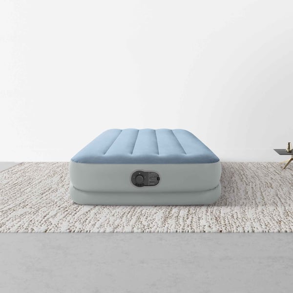 Intex 64157 luftmadrass Enkelmadrass Ljusblå Unisex