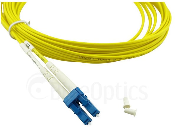 BlueOptics CAB-SMF-ST-LC-1 InfiniBand og fiberoptisk kabel 1 m Gul