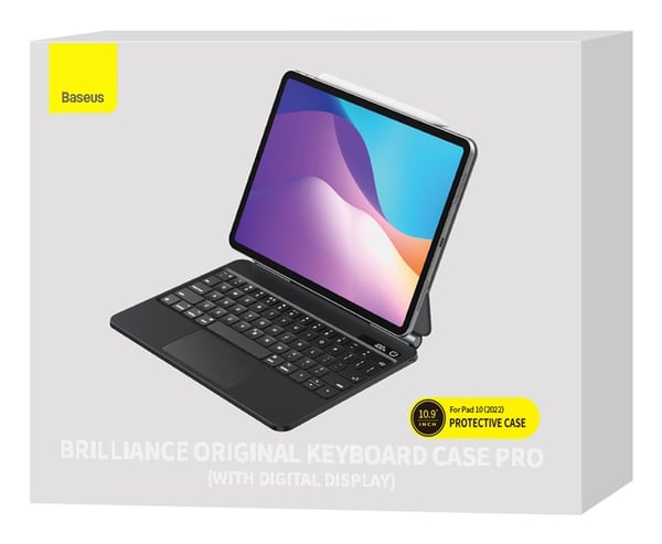 Miniatyrbillede 2 af 7: Baseus Brilliance 27,7 cm (10.9") Flipetui Grå