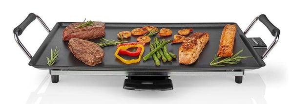 Miniatyrbillede 7 af 9: Melissa 16300029 raclette grill 2000 W Sort, Sølv