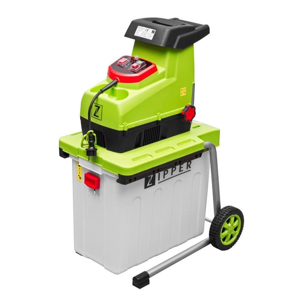 Zipper ZI-GHAS2800 trädgårdskompostkvarnar 2400 W 60 l