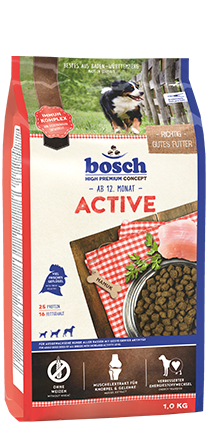 bosch Tiernahrung Active 3 kg Voksen Kylling bosch Tiernahrung Active 3 kg Voksen Kylling