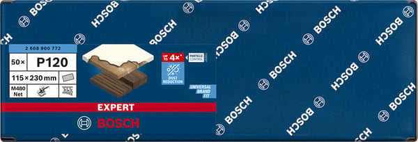 Bosch 2 608 900 772 hiomakoneen lisätarvike 50 kpl Hiontaverkko