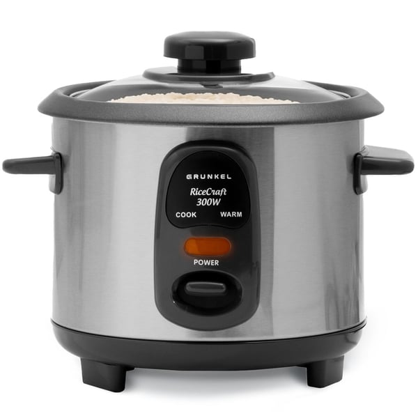 Miniatyrbillede 1 af 2: Grunkel RC-06L riskoger 0,6 L 300 W Rustfrit stål