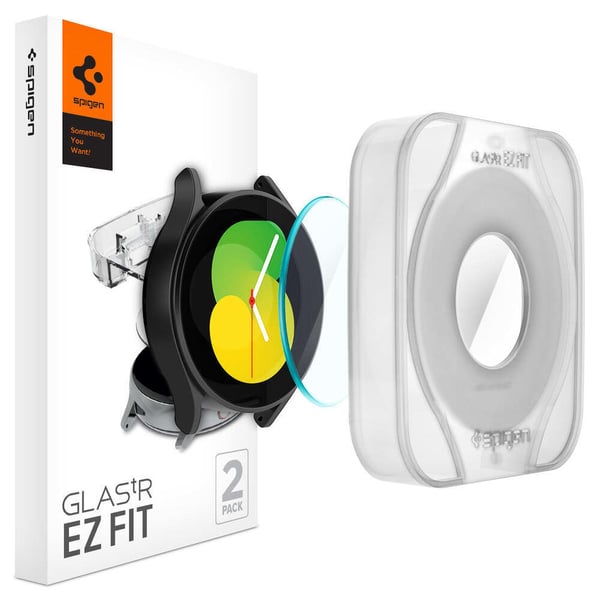 Spigen AGL05339 Älyrannekkeen lisätarvike Näytönsuoja Läpinäkyvä Karkaistu lasi