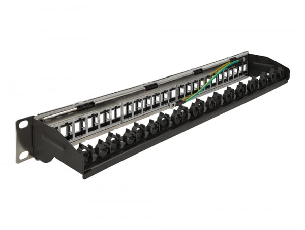 Miniatyrbillede 2 af 4: DeLOCK 66921 patch panel 1U