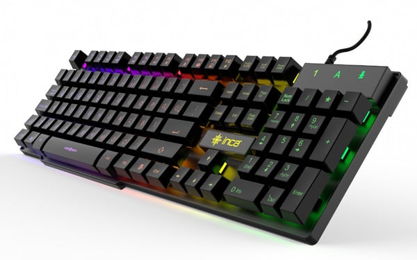 Miniatyrbillede 6 af 8: Inca IKG-446 tastatur Spil USB Sort