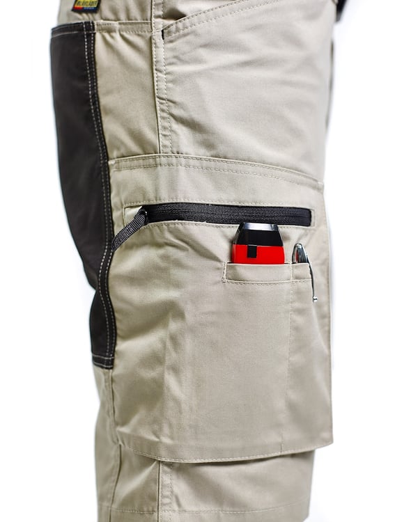 Blakläder 144918452799C56 Shorts Sort, Grå