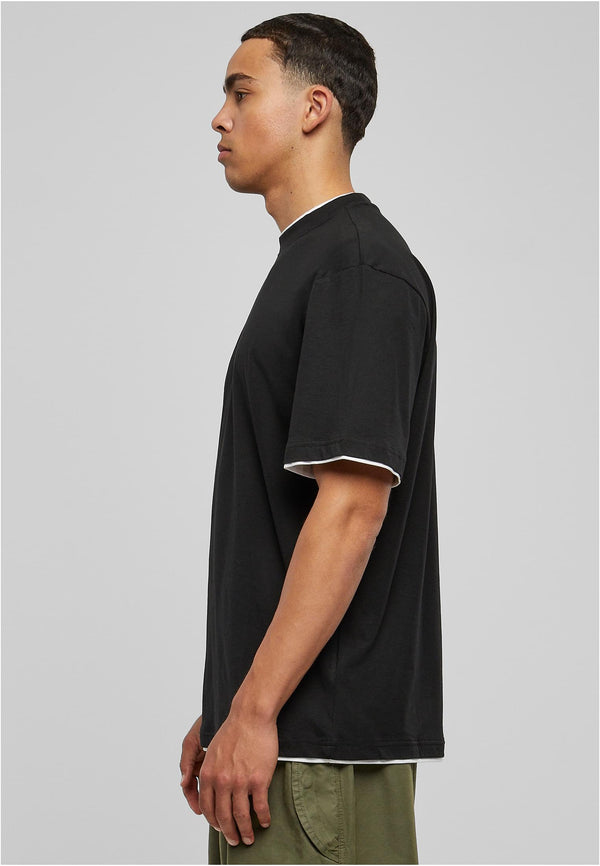 Urban Classics TB029A-00050-0042 T-shirt Albueærme Bomuld