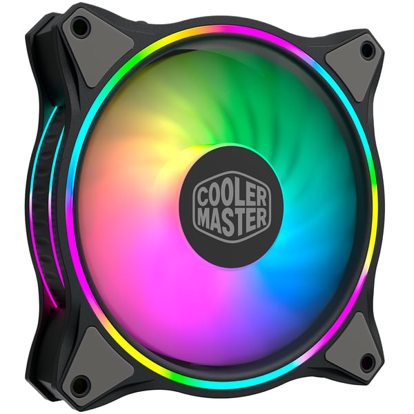 Cooler Master MasterFan MF120 Halo 3in1 Datorväska Fan 12 cm Svart, Grå