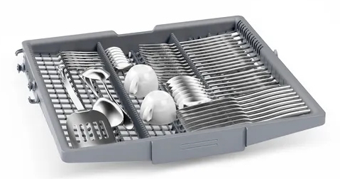 Miniatyrbild 9 av 10: Bosch Serie 6 SBD6ECX21E diskmaskin Helt integrerad 14 kuvert