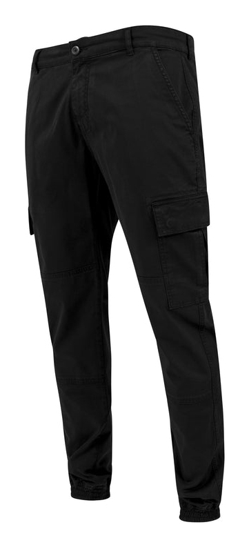 Miniatyrbillede 3 af 10: Urban Classics TB1435-00007-0011 Unisex Sort Bomuld, Elastin