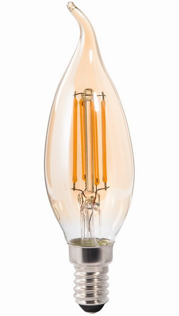 Miniatyrbild 1 av 3: Xavax 00112841 energy-saving lamp Varmvitt 2400 K 4 W E14 F
